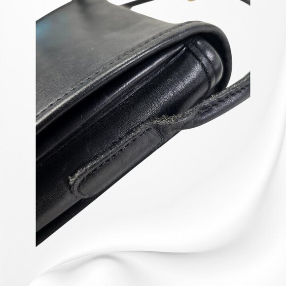 Vintage 80's COACH Compact Pouch Crossbody - Picture 5 of 10